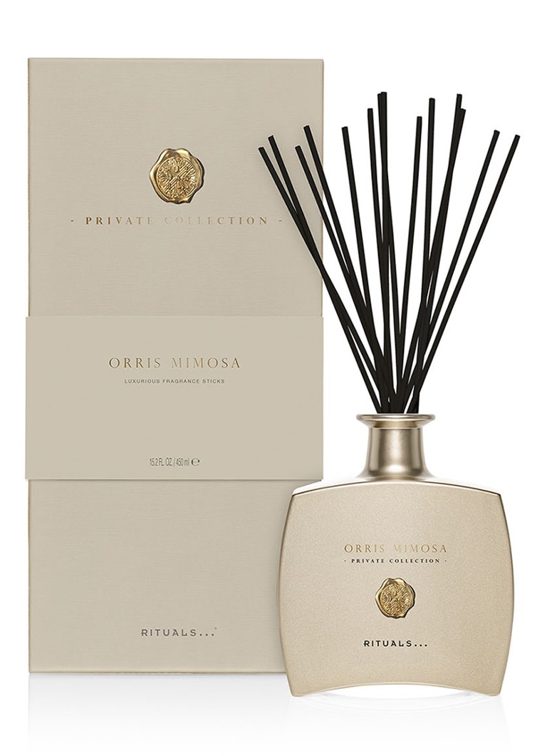 Zeggen violist climax Rituals Orris Mimosa Fragrance Sticks luxe geurstokjes 450 ml • de Bijenkorf