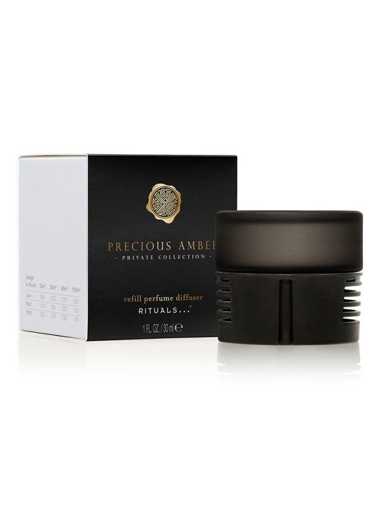 Rituals - Precious Amber huisparfum geschikt voor Perfume Genie 2.0 - navulling 30 ml - Zwart