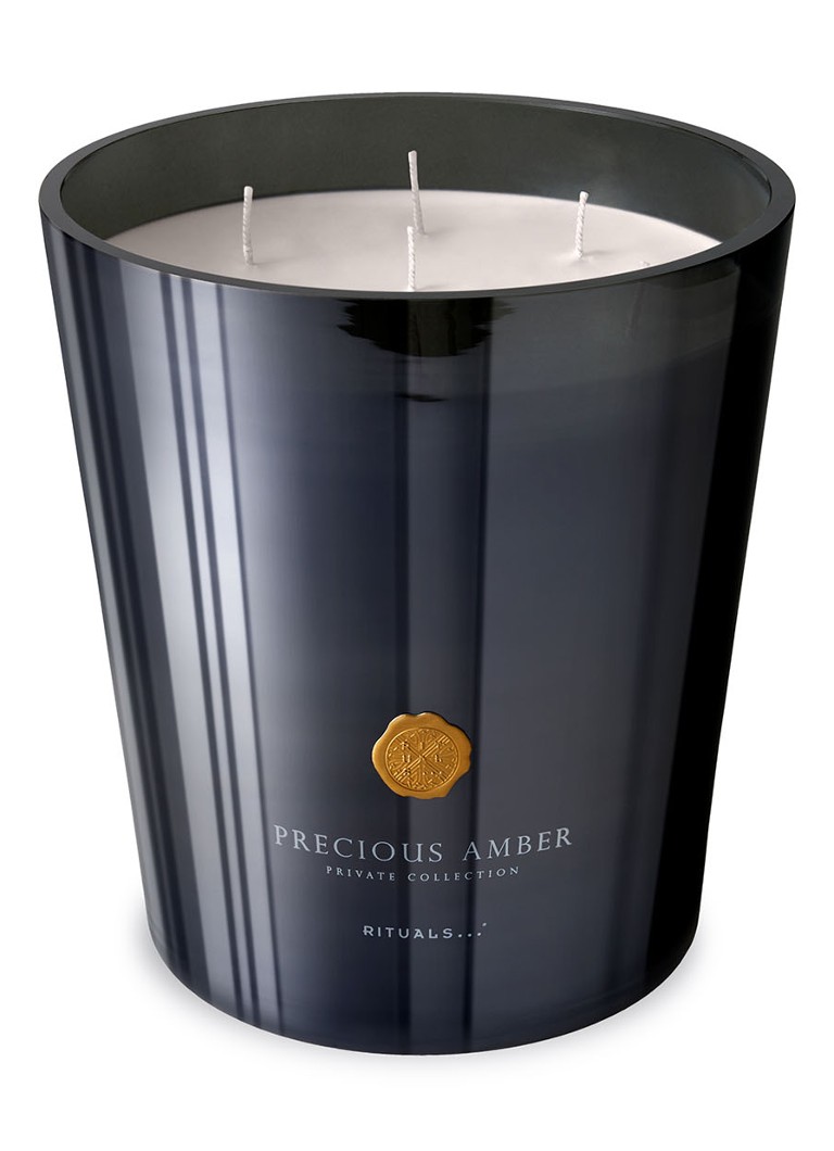Rituals Precious Amber XXXL geurkaars 6000 gram • Zwart • de Bijenkorf