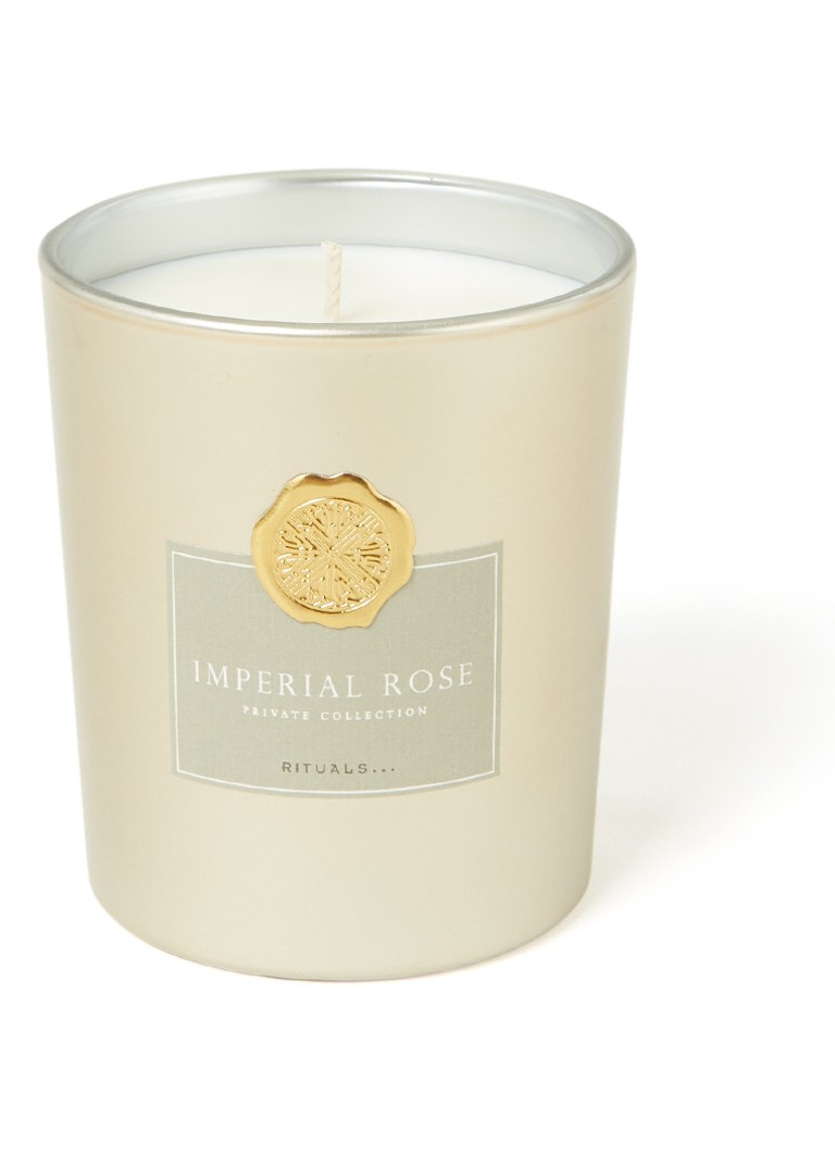 Rituals Private Collection Imperial Rose geurkaars • Beige • de Bijenkorf