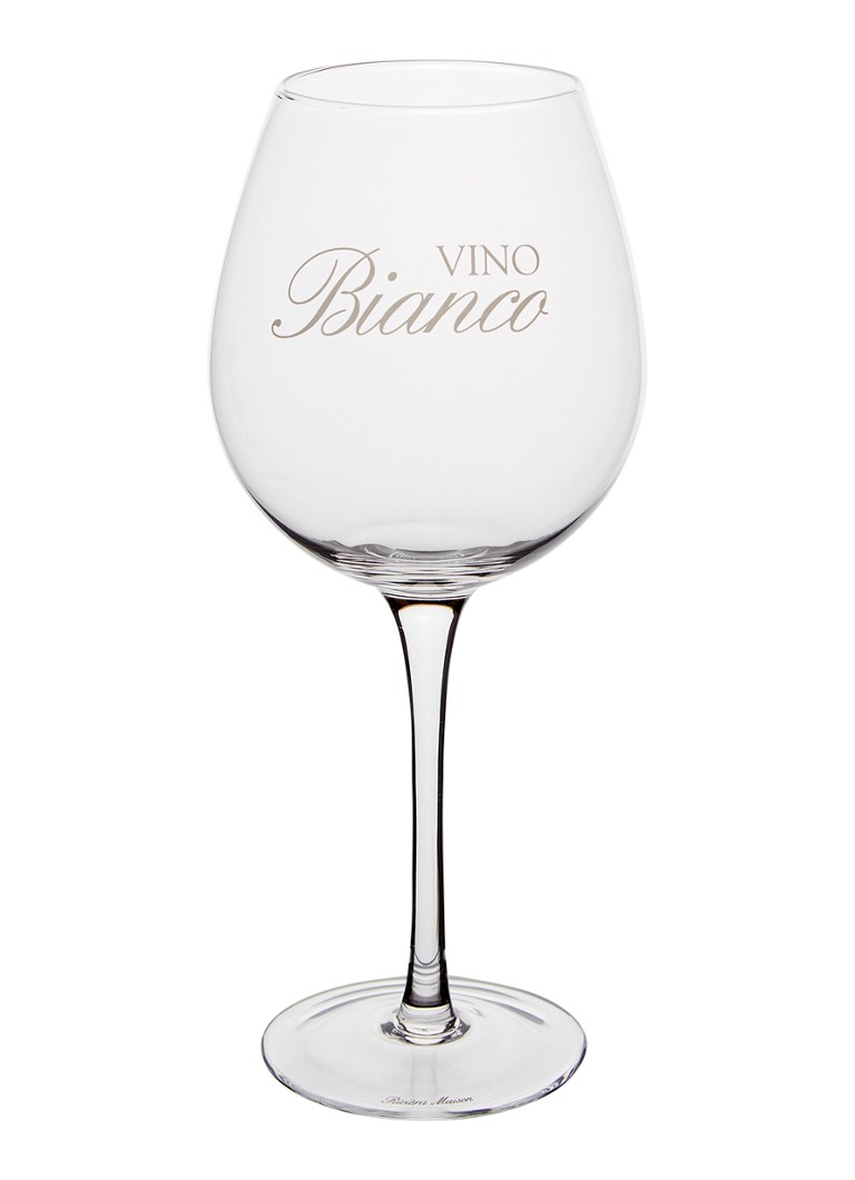 planter Radioactief Moderator Rivièra Maison Classic Vino Bianco wijnglas 65 cl • Transparant • de  Bijenkorf