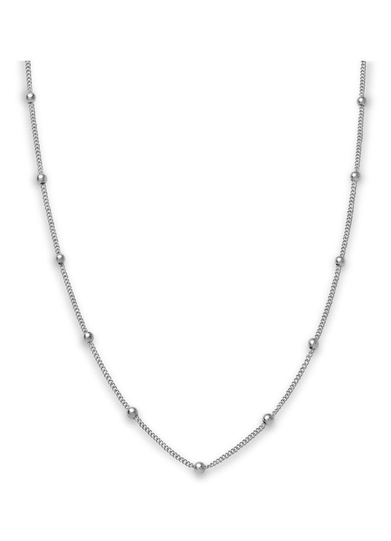 Rosefield - Iggy Dotted ketting - Zilver