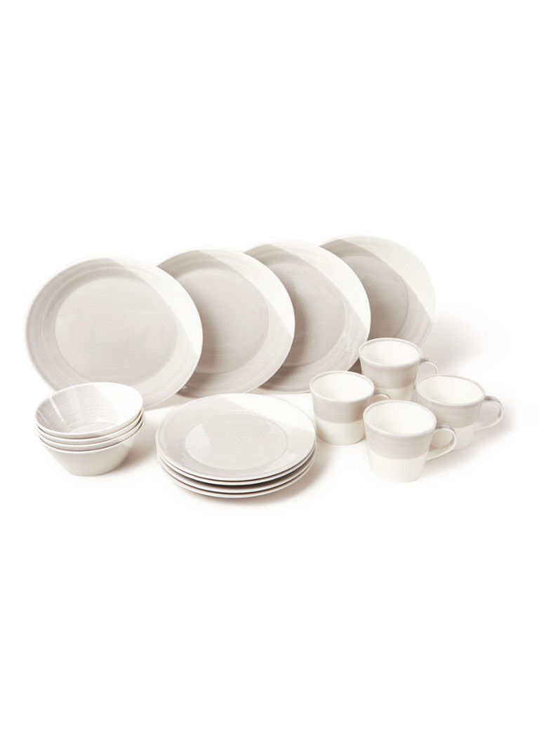 Royal Doulton Bowls of Plenty serviesset 16delig • Gebroken wit • de