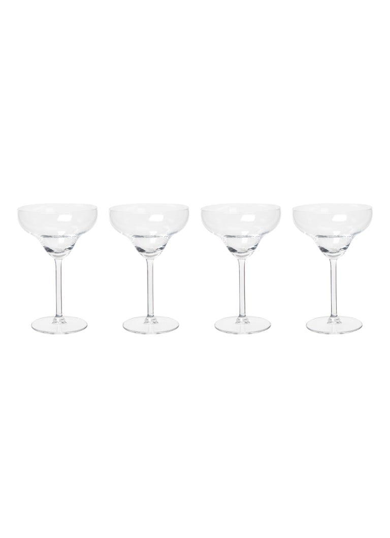 Royal Leerdam - Margarita cocktailglas set van 4 - Transparant
