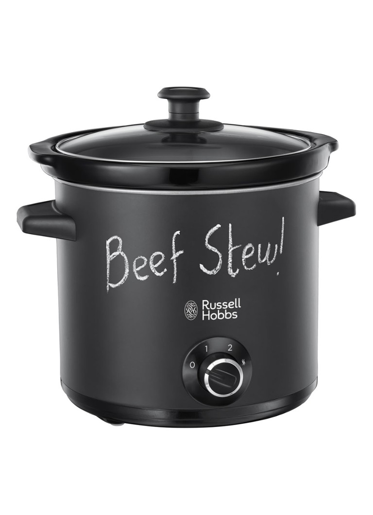 Russell Hobbs Chalkboard slow cooker 3,5 liter 2418056 • Zwart • de