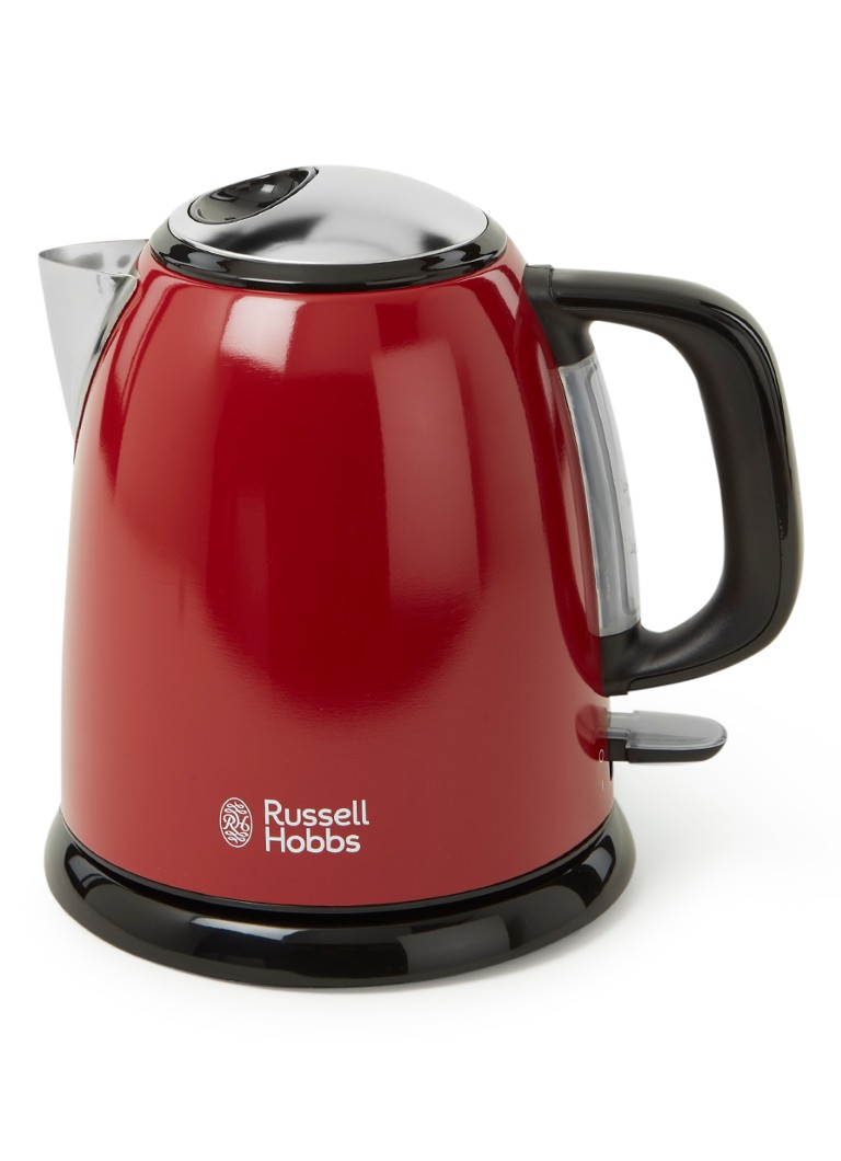 een andere vasthoudend Detecteerbaar Russell Hobbs Colours Plus+ mini waterkoker 1 liter 24992-70 • Rood • de  Bijenkorf