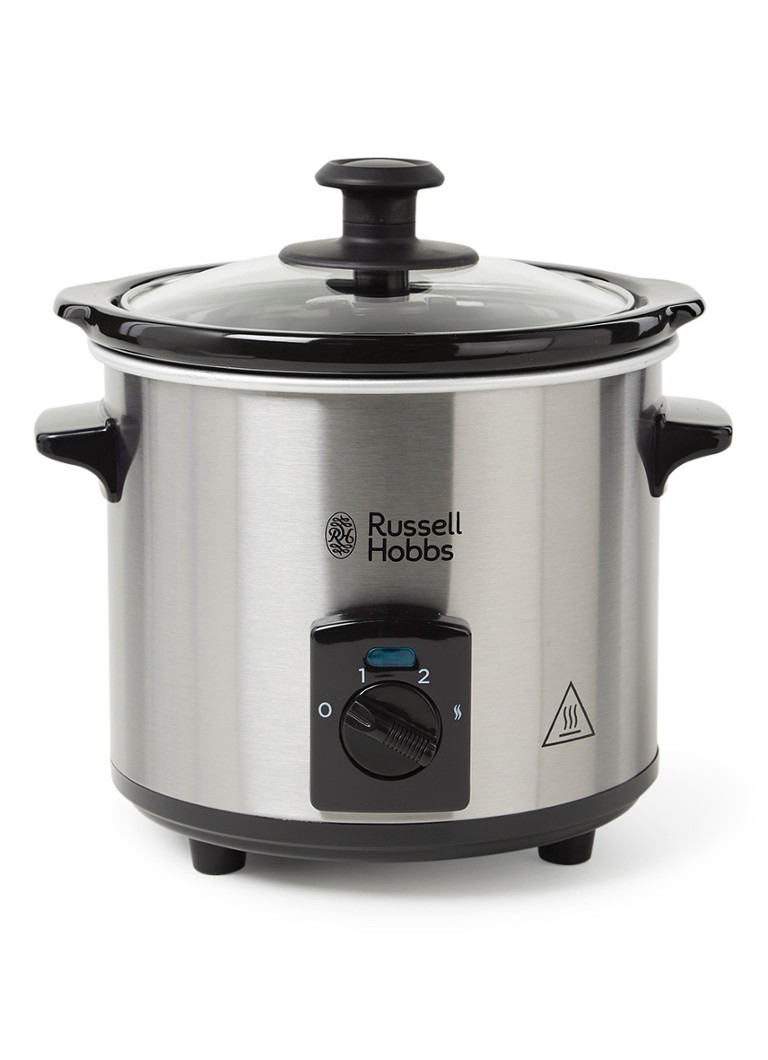 Russell Hobbs Compact Home slowcooker 2 liter 2557056 • Zilver • de