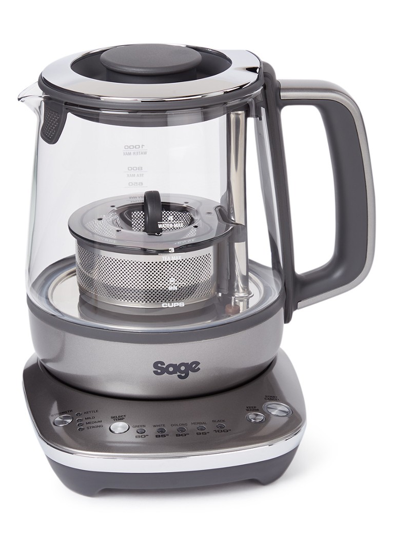 Sage the Tea Maker Compact theekoker STM700SHY • Zilver • de Bijenkorf