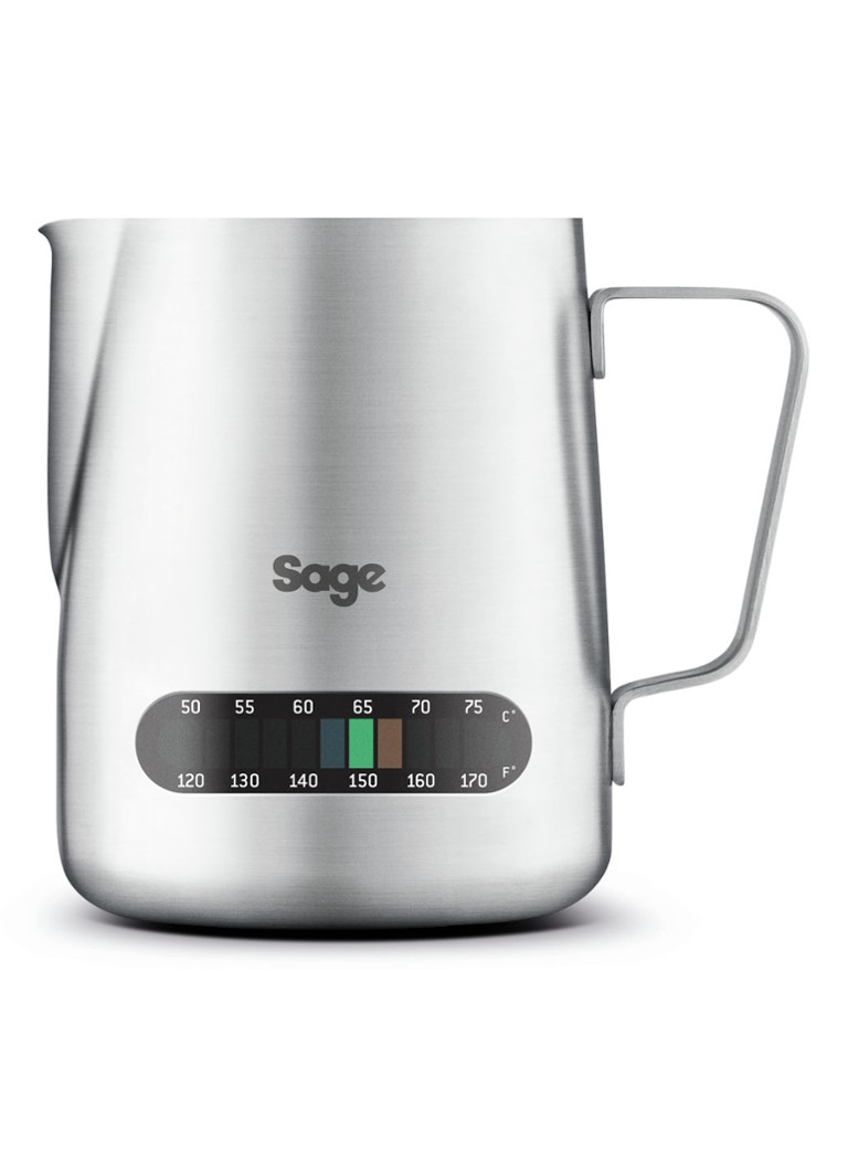 Sage - The Temp Control melkkan met thermometer 48 cl - Zilver