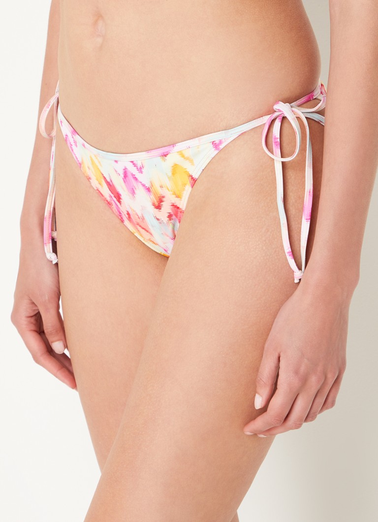 Sam Friday Pipa bikinislip van badstof met structuur • Roze • de Bijenkorf