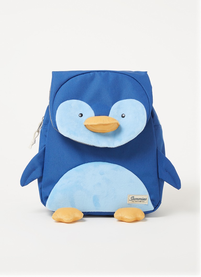 Samsonite - Happy Sammies Eco Penguin Peter S rugzak met print - Blauw