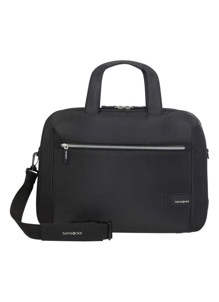Samsonite - Litepoint Bailhandle businesstas met 15 inch laptopvak - Zwart