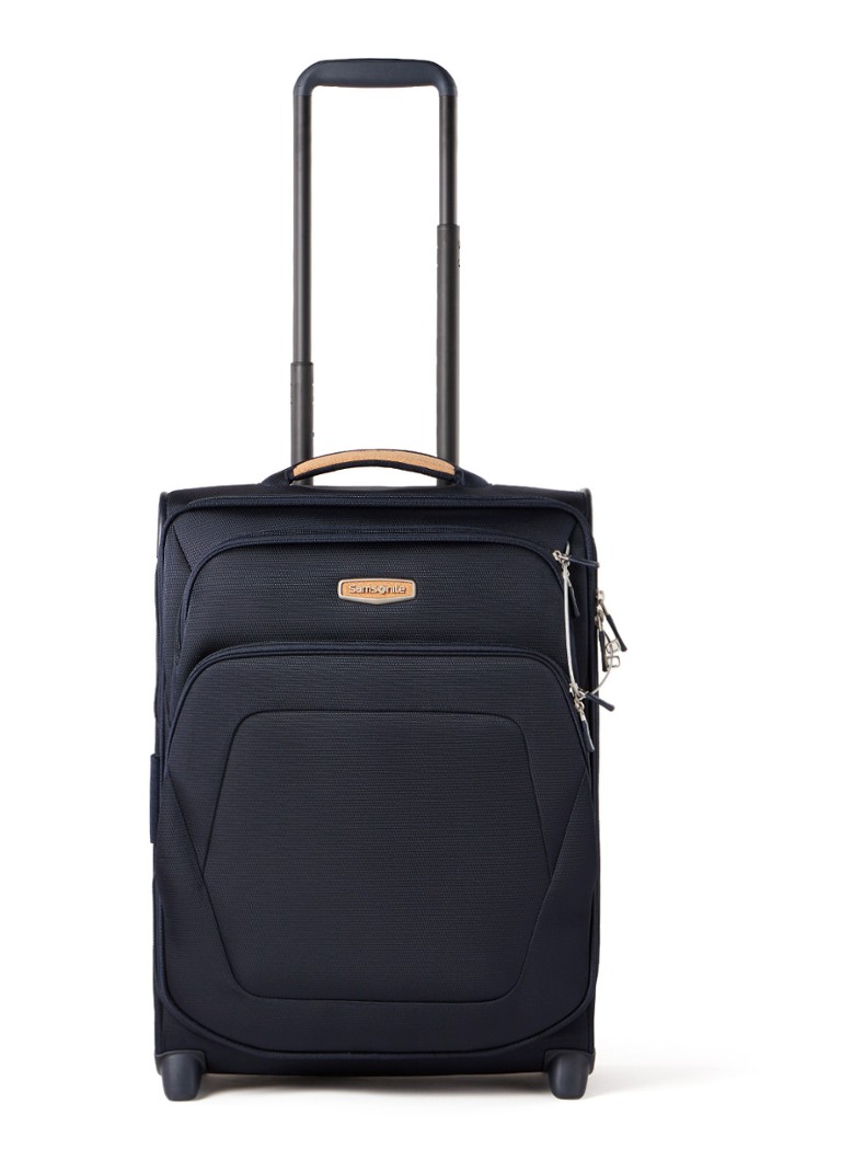 Samsonite Spark SNG Eco Upright Expandable spinner 55 cm • Middenblauw