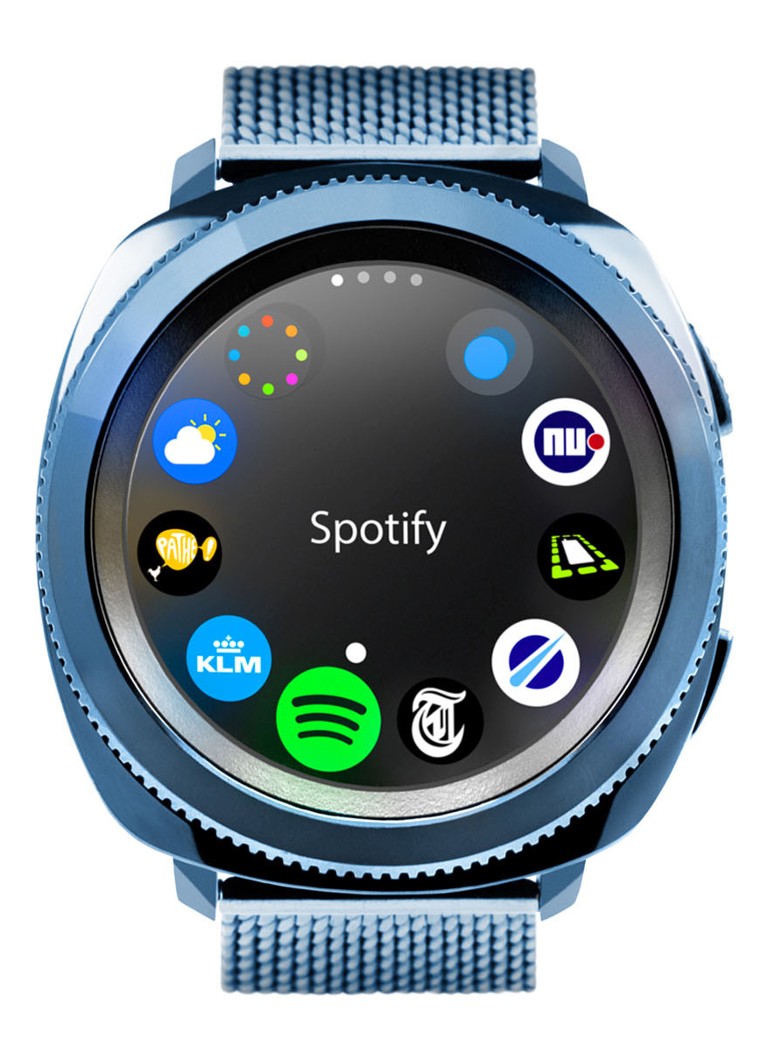 Samsung Smartwatch Gear Sport SA.SPBLUE • de Bijenkorf