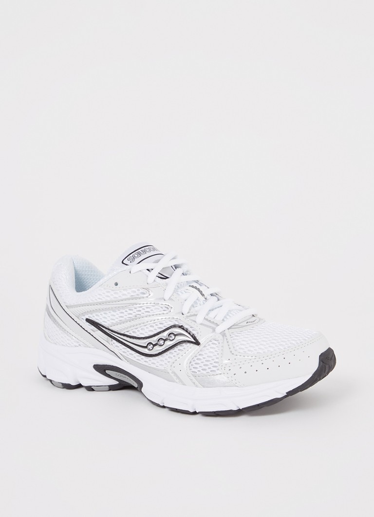 Saucony - Ride Millennium sneaker met mesh details - Zilver