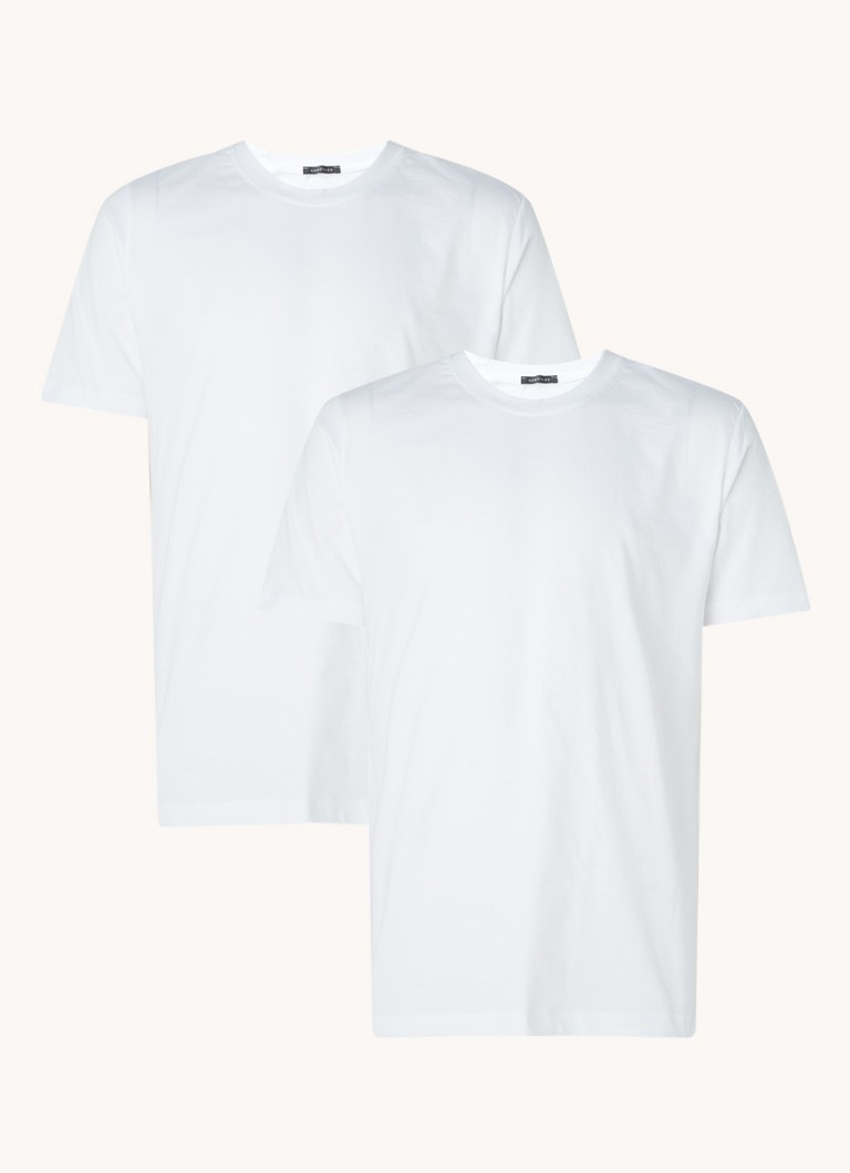 Schiesser - T-shirt 2-pack - Wit