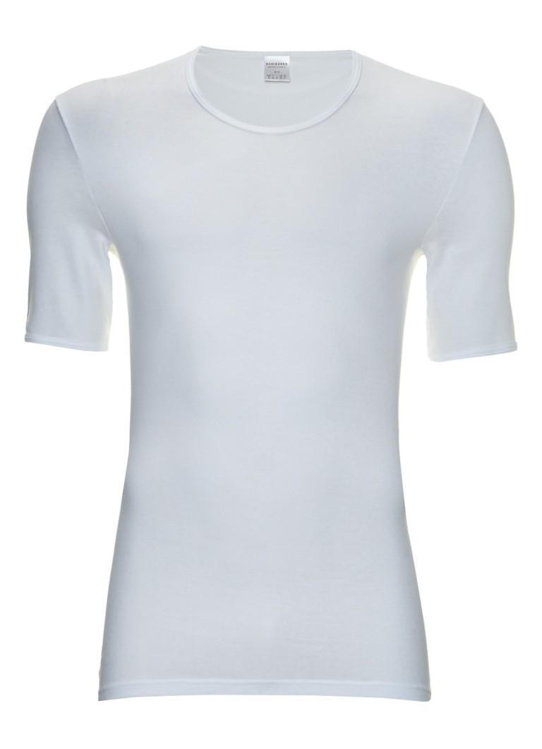 Schiesser - T-shirt met ronde hals - Wit
