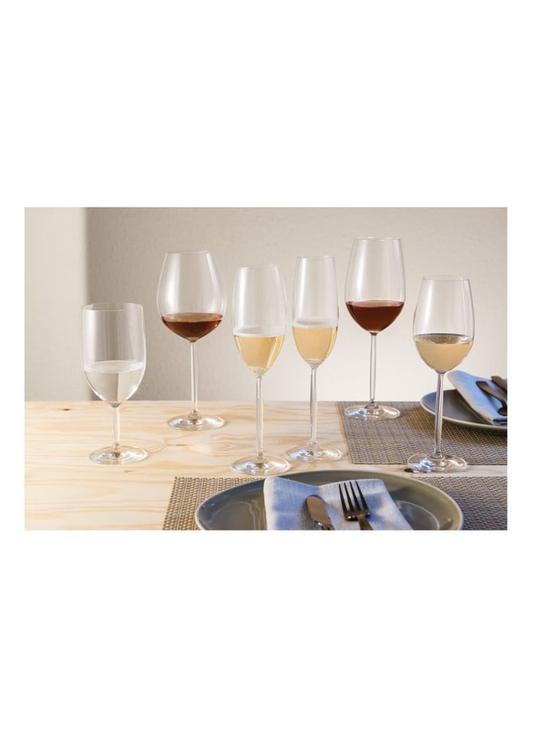 tempo patroon motto Schott Zwiesel Diva Bourgogne witte wijnglas 46 cl set van 2 • Transparant  • de Bijenkorf
