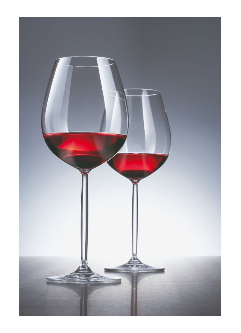 Competitief huren Voor een dagje uit Schott Zwiesel Diva rode wijnglas 84 cl set van 2 • Transparant • de  Bijenkorf