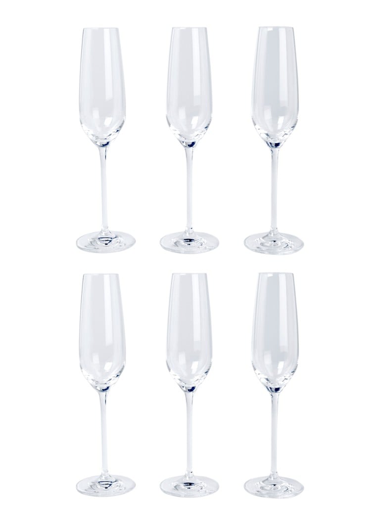 Schott Zwiesel - Fortissimo champagneglas set van 6 - Transparant