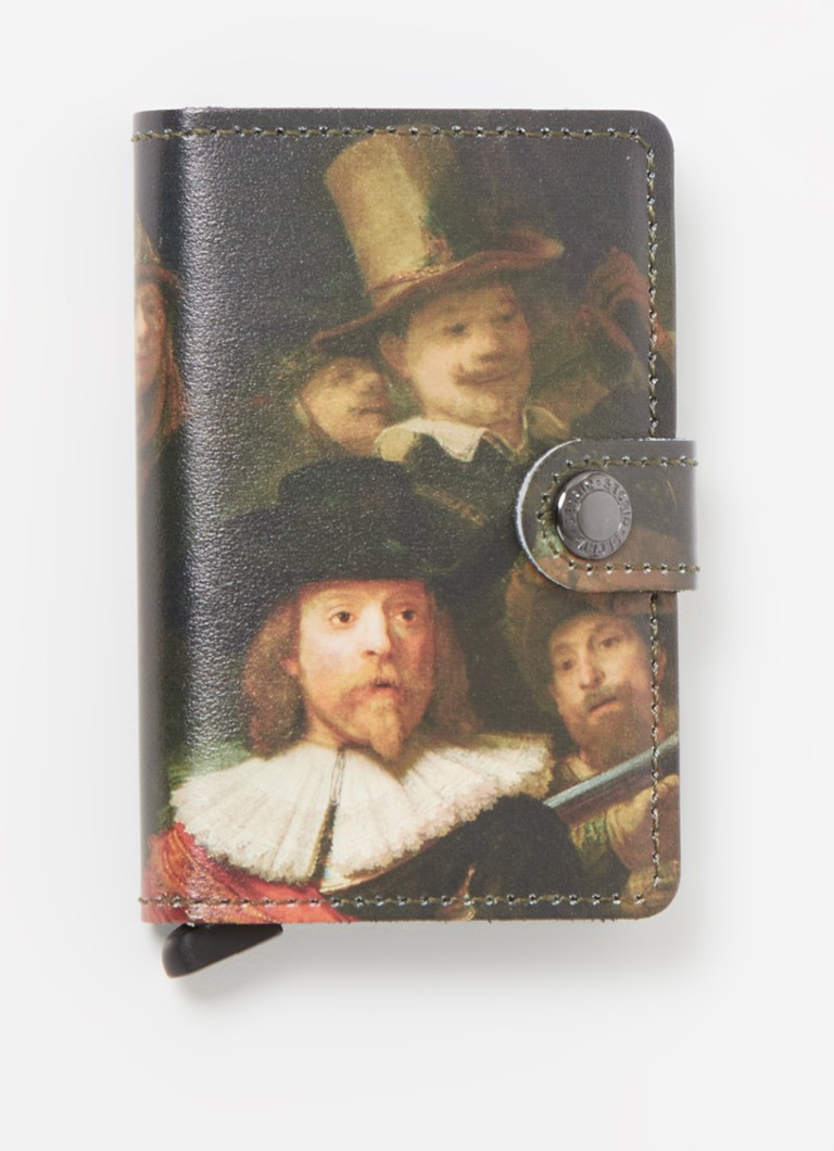 Secrid - Art Rijksmuseum Night Watch Wallet pasjeshouder - Donkerbruin