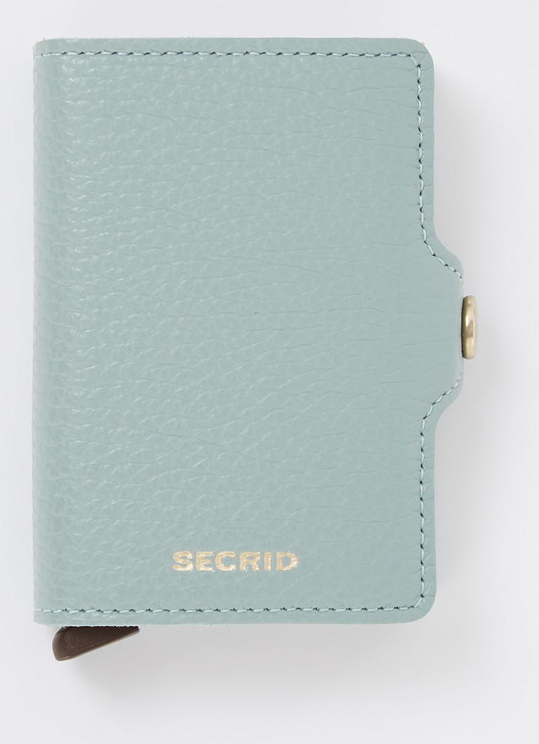 Secrid - Twinwallet pasjeshouder van leer - Mint