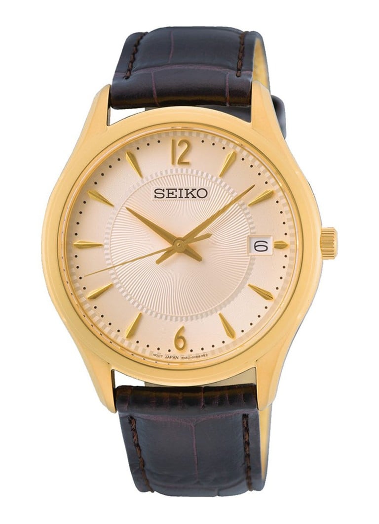Seiko - Double horloge SUR472P1 - Goud
