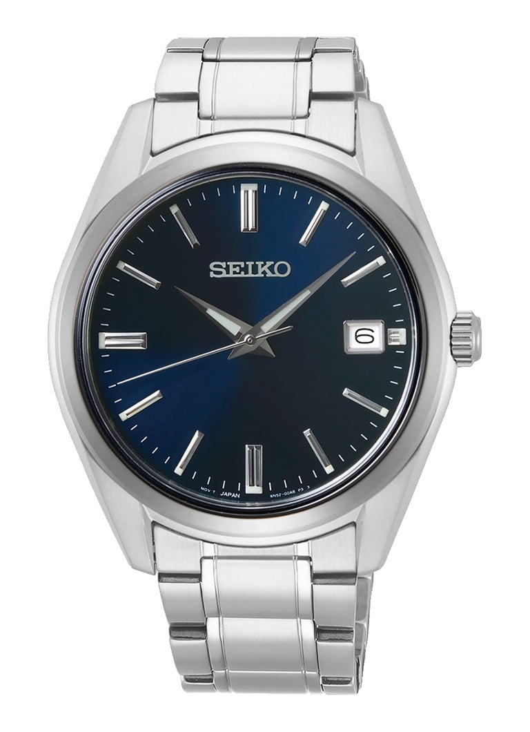 Seiko - New Link horloge SUR309P1 - Zilver