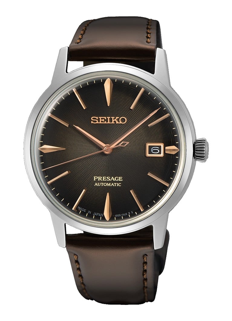 Seiko - Presage horloge SRPJ17J1 - Zilver