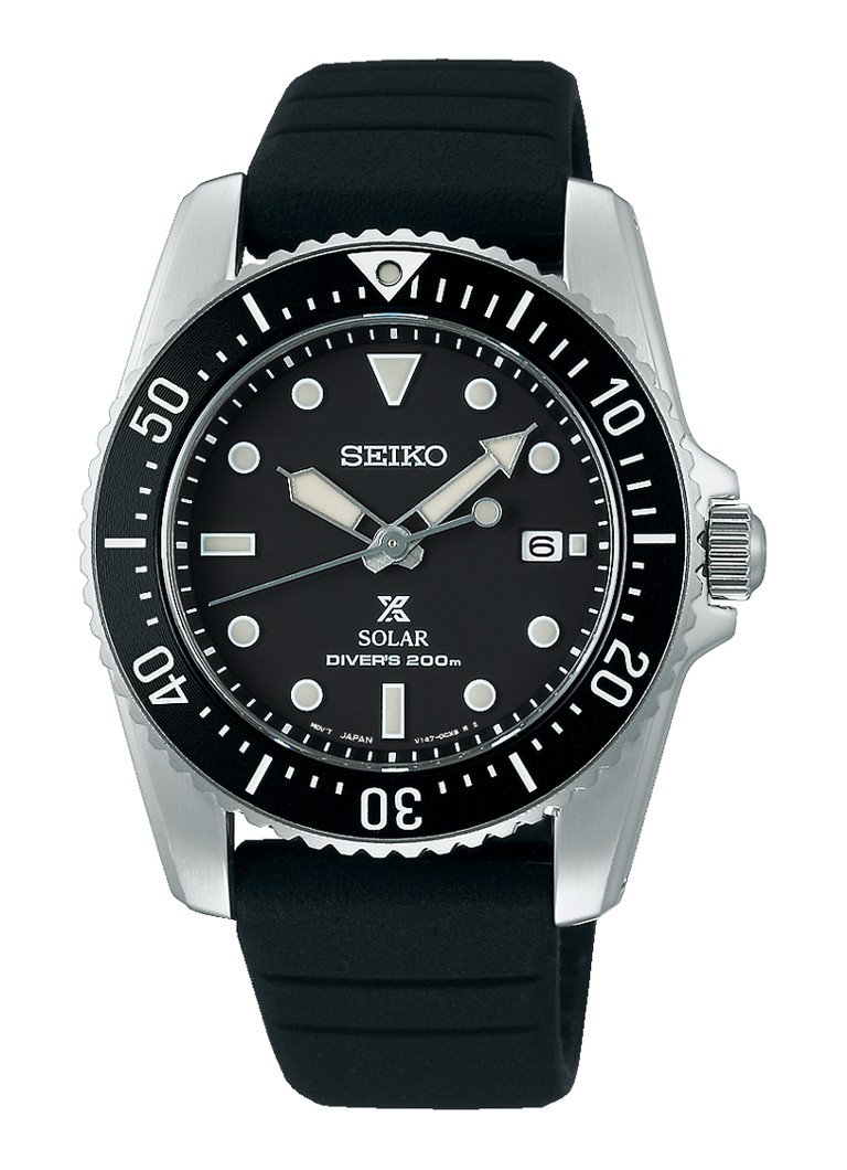 Seiko - Prospex Solar horloge SNE573P1 - Zilver