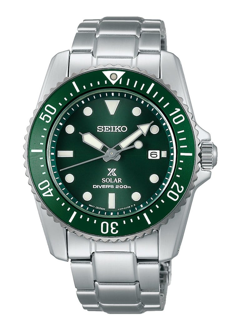 Seiko - Prospex Solar horloge SNE583P1 - Zilver