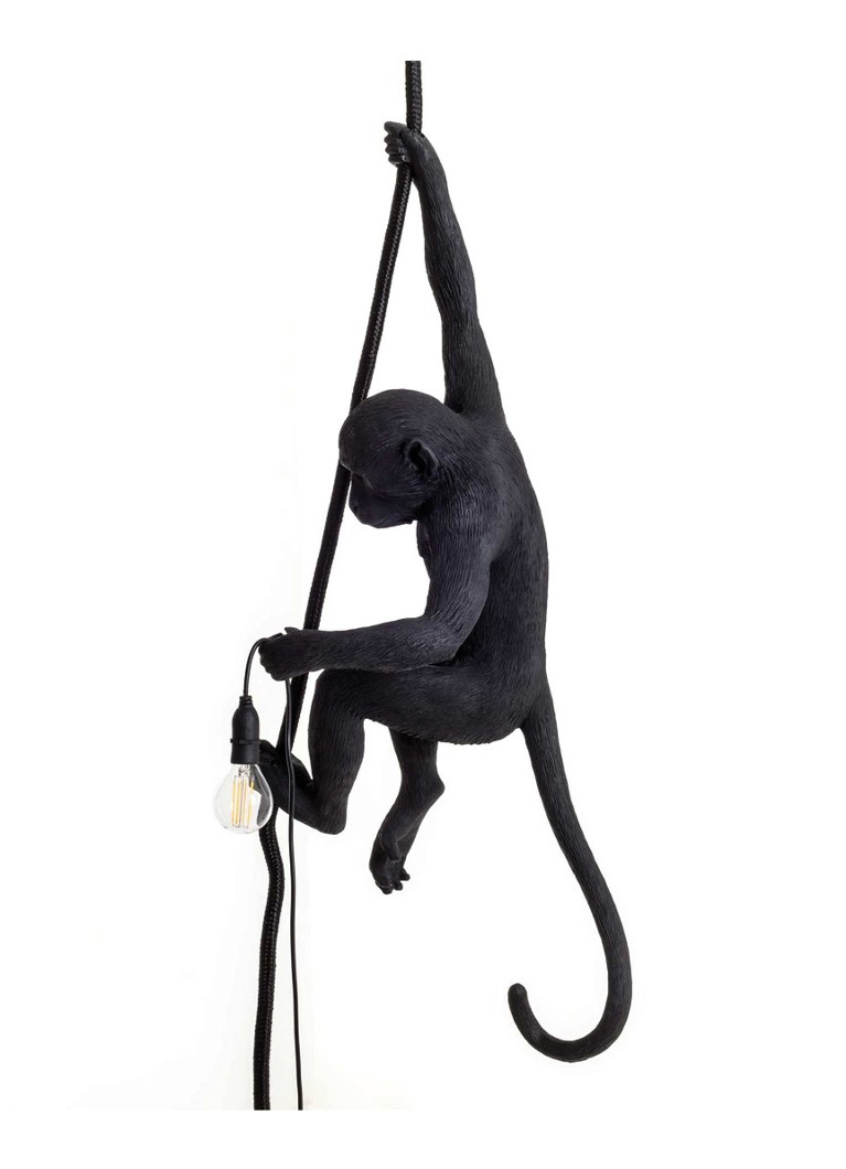 Seletti - Monkey Ceiling hanglamp buiten - Zwart