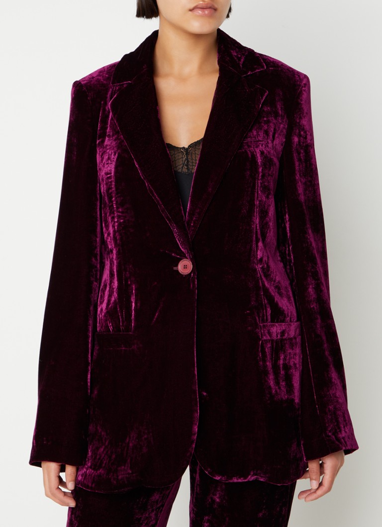 Tweed Lurex Blazer - Dames - Elegante, Glanzende Afwerking met Moderne Pasvorm