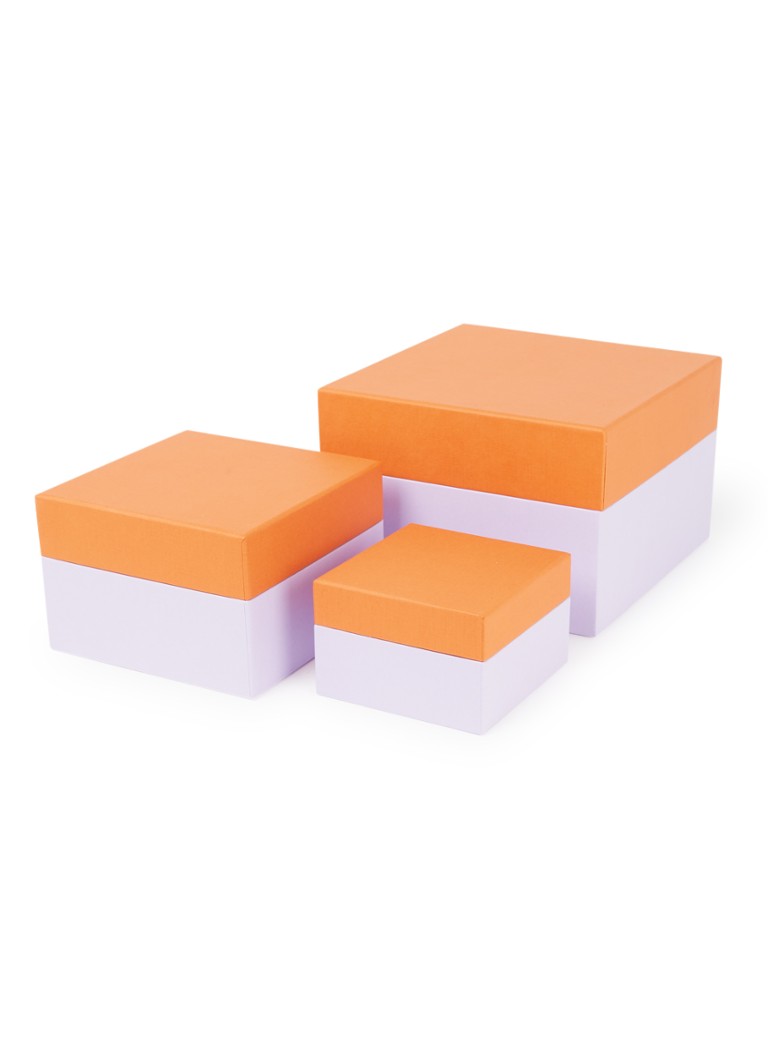 Semikolon - Cutting Edge geschenkdozen set van 3 - Multicolor