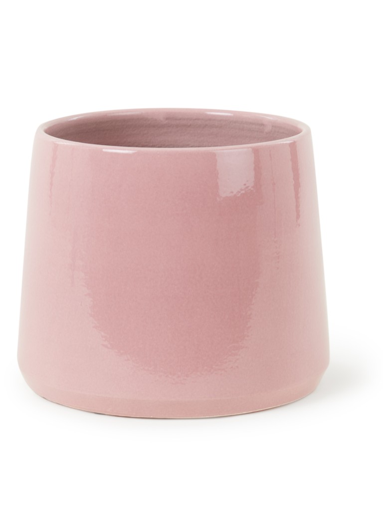 eerlijk Normalisatie pindas Serax Pot Cone bloempot van keramiek voor binnen Ø28 cm • Roze • de  Bijenkorf