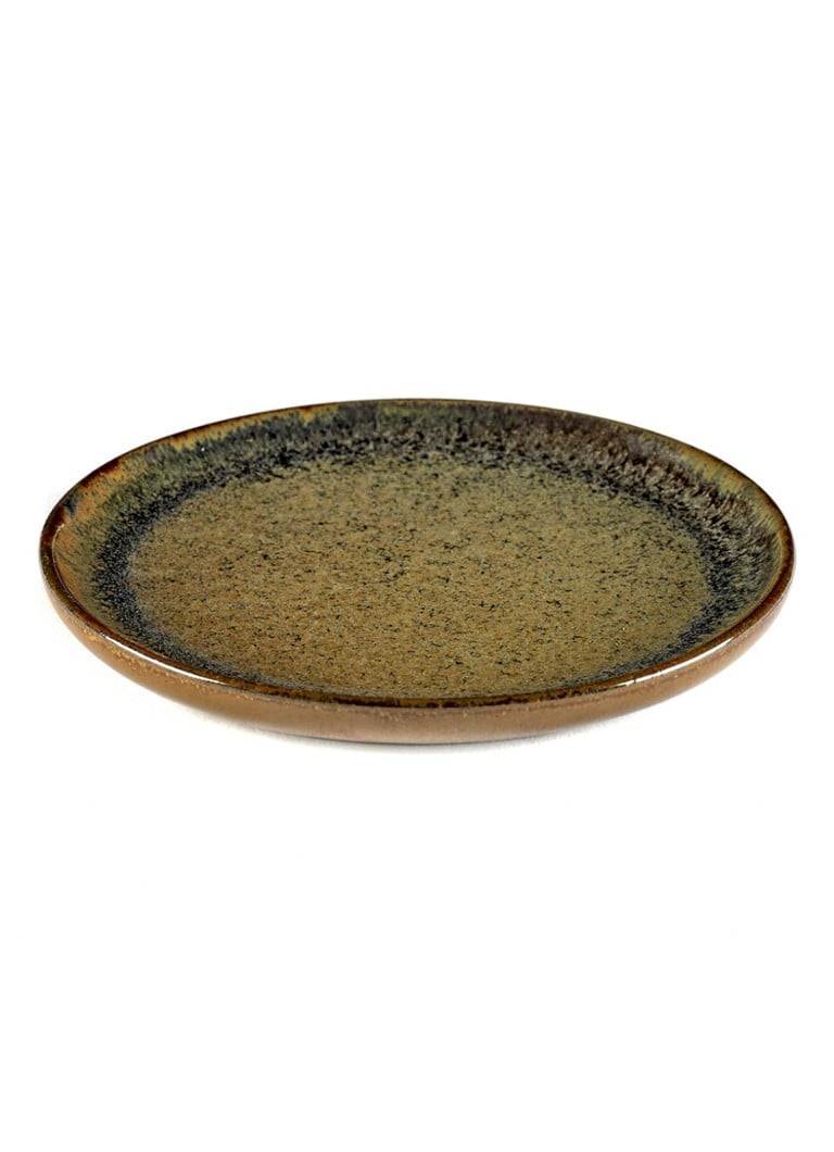 Serax - Surface side plate bordje 16 cm - Olijfgroen