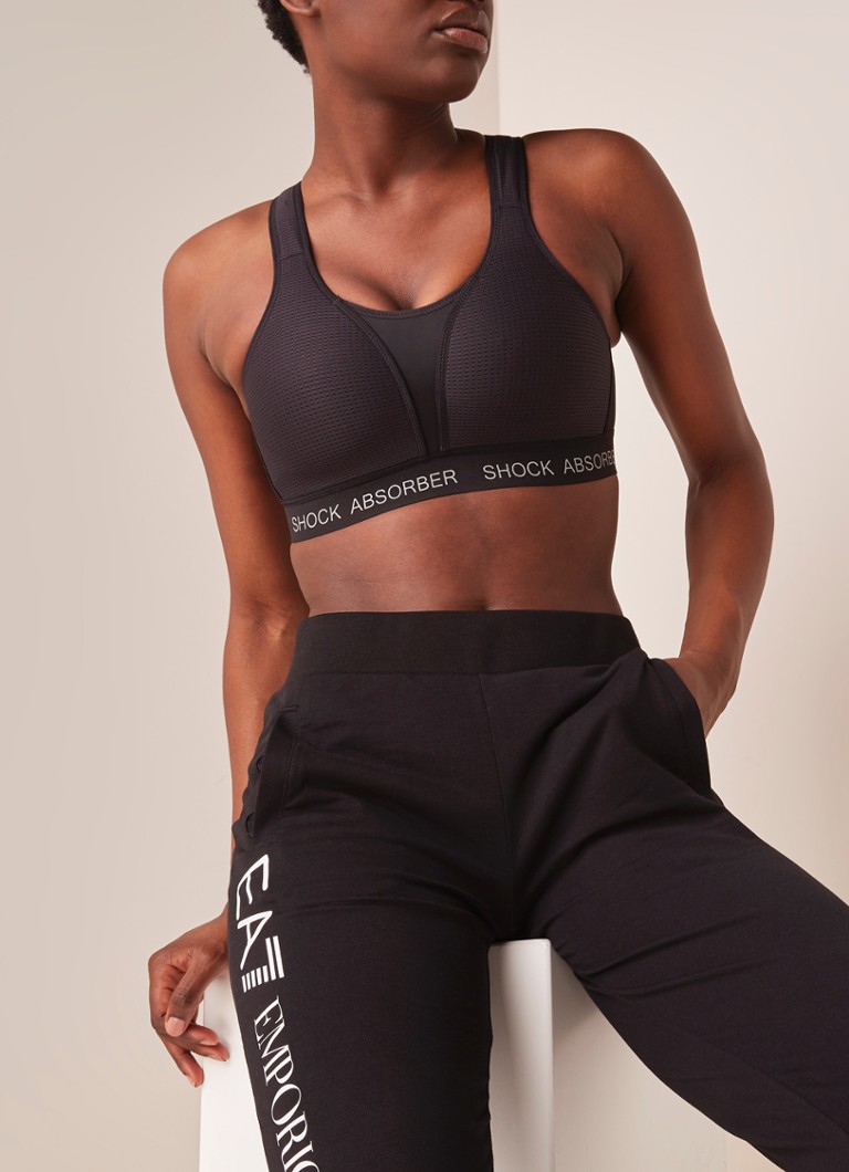 Shock Absorber Ultimate Run Sport Bh Met Voorgevormde Cups Zwart De Bijenkorf