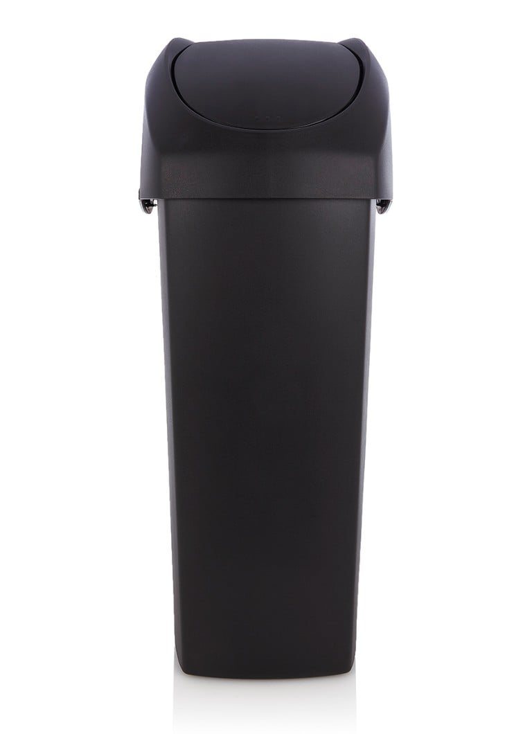 Simplehuman - Prullenbak met draaideksel 60 liter - Zwart