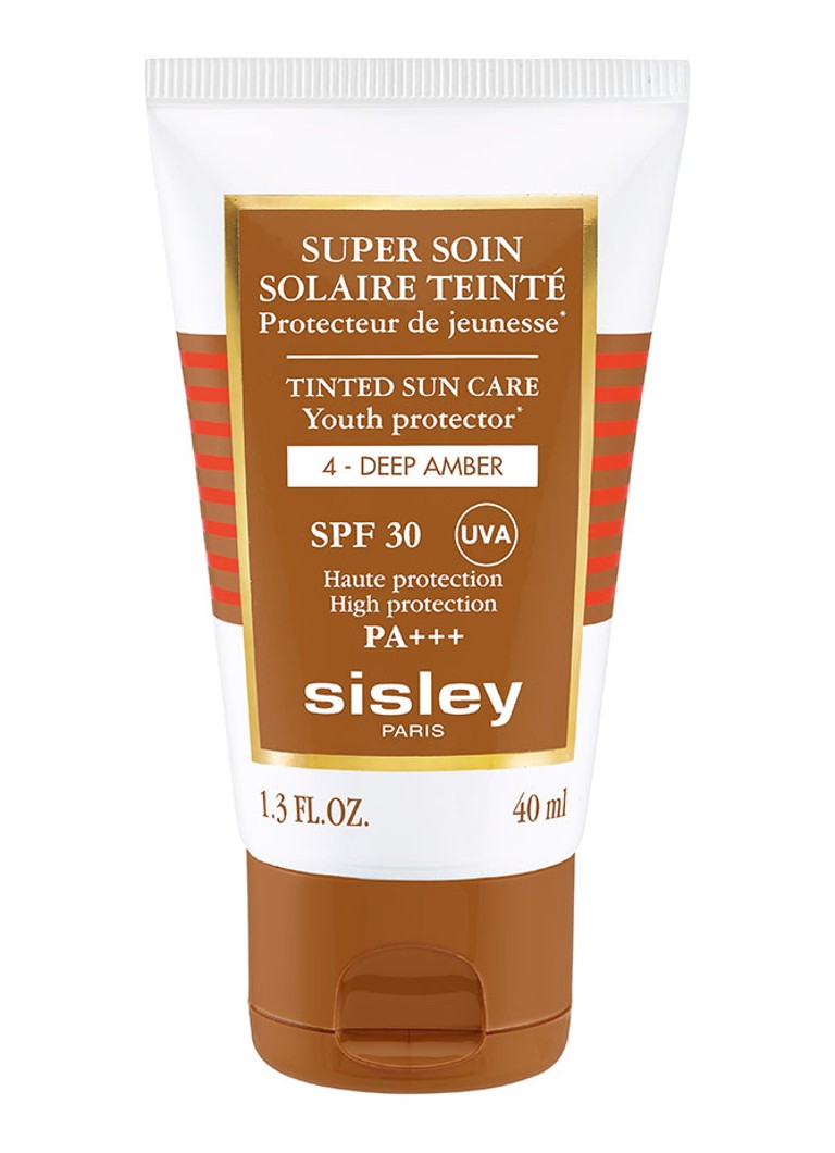 Sisley - Super Soin Solaire Tinted Sun Care SPF 30 - getinte zonnebrand gezicht - Deep Amber