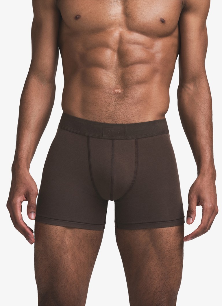 SKIMS - Skims Cotton 3" boxershorts in 3-pack - Bruin