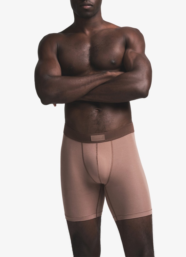 SKIMS - Skims Cotton 5" boxershorts in 3-pack - Bruin