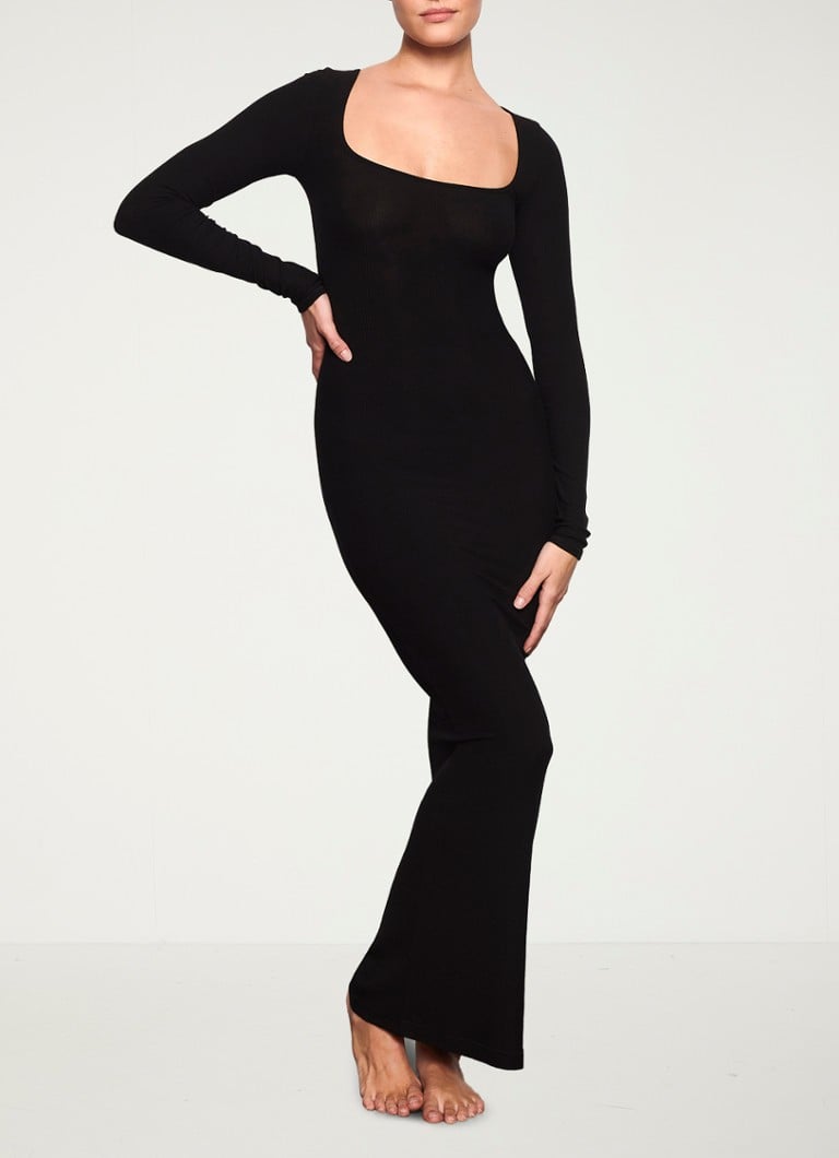 black lange jurk met split Zwarte Jurk Maxi Jurk Met Split Maxi Jurk Split Maxi Jurk Met Split  Farromode New Releases