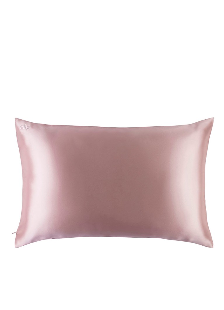 slip - Silk Queen kussensloop van zijde - Roze