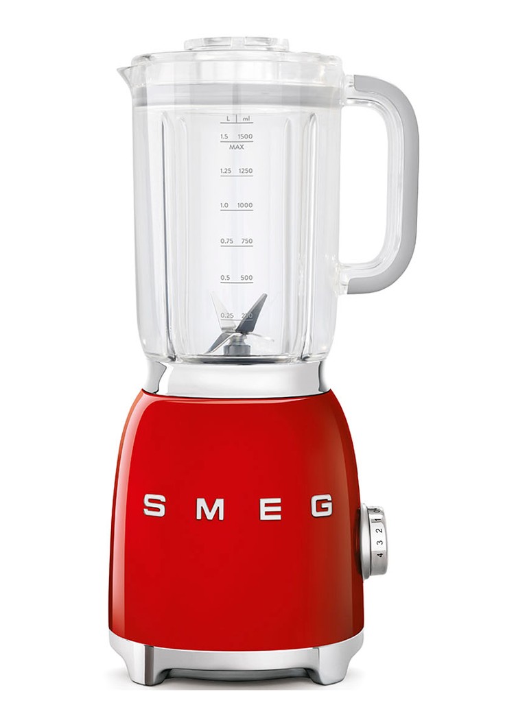 Smeg - 50's Style blender 1,5 liter BLF01RDEU - Rood