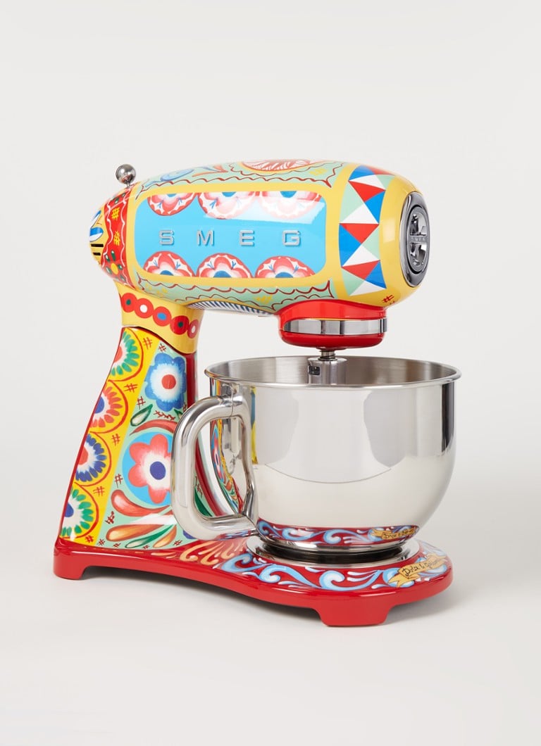 streepje Landgoed boekje Smeg Dolce & Gabbana Sicily Is My Love mixer-keukenrobot 4,8 l SMF03DGEU •  Rood • de Bijenkorf