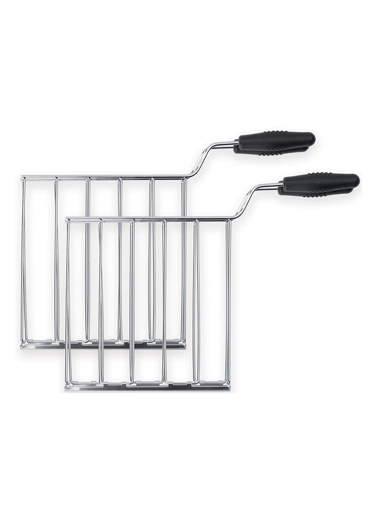 SMEG - Sandwich rek voor broodrooster set van 2 - RVS