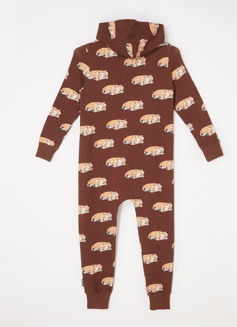 Bijenkorf Claesens Kinderkleding Snurk Sleeping Deer Onesie Van