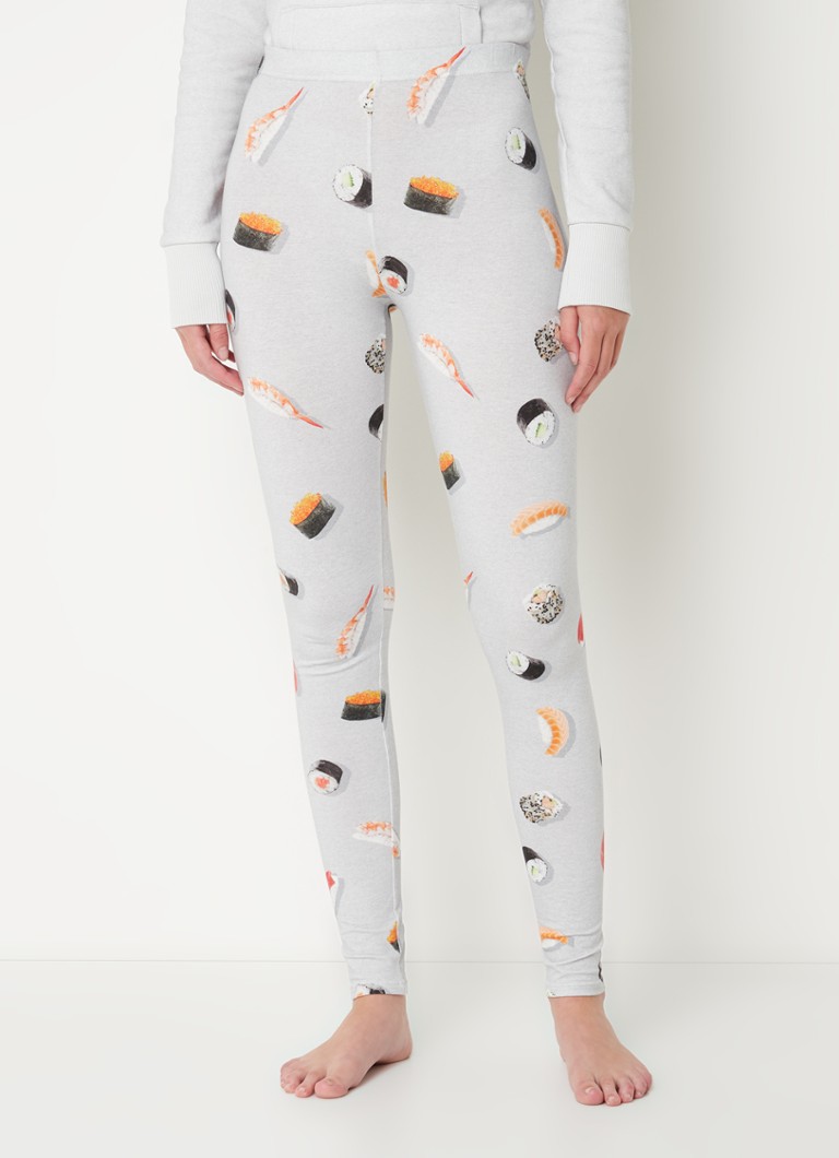 schelp nationale vlag Makkelijk in de omgang Snurk Sushi Sunday mid waist legging van biologisch katoen met print • Lichtgrijs • de Bijenkorf schelp nationale vlag Makkelijk in de omgang Snurk Sushi Sunday mid waist legging van biologisch katoen met print • Lichtgrijs • de Bijenkorf