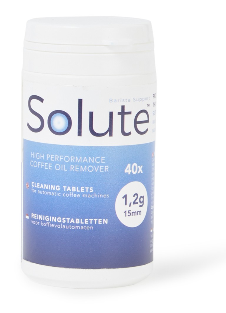 Solute - Koffie olie reinigingstabletten tabletten 40 st - Wit