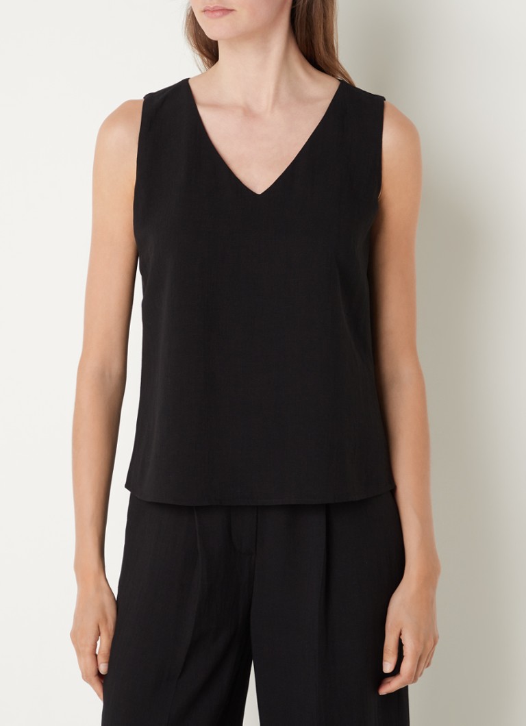 VILA VIHER CROPPED - Blazer - black/zwart